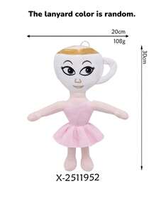 Brand New Italian BRAINROT Plush Toys: Anime Animal Emoticon Plush Toys, Styles Include: Ballerina Capuchin, Dong Dong Sahul, Lili Lilalira, Ideal For Children's Birthdays, Fun Toys, And Christmas Gifts. - Multicolor - View 23