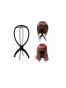 1PC/2PCS Wig Stand, Wig Head Stand For Multiple Wigs Collapsible Holder Durable Wig Display Tool Travel Stand For All Wigs, Portable Wig Holder Hat Display Portable Travel Wig Holder Stands For Multiple Wig Head Stand Stable - Multicolor - View 4
