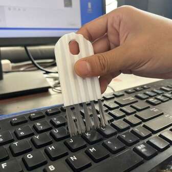 OBOVAY 다기능 컴퓨터 청소 도구 세트, 부드러운 브러시, 키보드 클리너, 코너/틈새 먼지떨이 포함