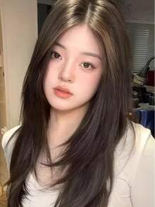 LYSW 1片隐形夹式接发片，蓬松高密度波浪/直发假发，女士爪夹，发夹，发卡，头饰，女士发饰，发卡，夏季，假日，旅行，发夹，派对 - 彩色 - 查看 5