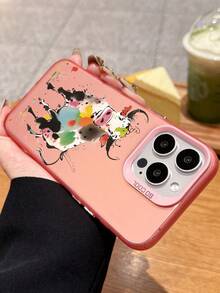 1个圣诞雪人设计时尚粉色手机壳，提供全方位防摔防刮保护，适合日常使用和旅行，兼容 XR/11 Pro Max/7P/8P/12 Pro/12 Pro Max/13 Pro/13 Pro Max/14 Pro/14 Pro Max/15 Pro/15 Pro Max/14/15 Plus/16E/16 Pro/16 Pro Max/SMART8，Galaxy A55/A15/S23/S24/S25 Ultra - 粉色 - 查看 4