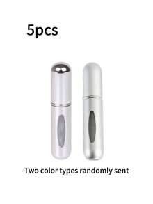 1/3/5/10pcs High-End Perfume Refillable Spray Bottles, Bottom Filled Atomizer Bottles, Empty Perfume Bottles, Portable Travel Perfume Decanter, Exquisite Small Bottles, Fine Mist, Elegant Pump Design - Multicolor - View 8