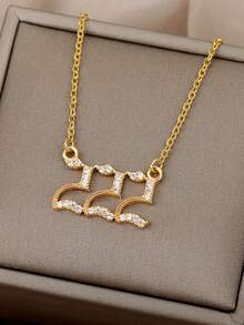 1 Pc Angel Number Necklaces For Women Men Lucky Numbers 111 222 333 444 555 777 888 999 111 Zirconia Pendant Necklace Birthday Party Jewelry Gifts