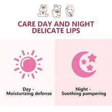 1pc Cute Rabbit Shaped Interchangeable Moisturizing Lip Balm, Lip Gloss, Hydrating, Anti-Chapping, Nourishing, Lip Care, Long-Lasting, Improves Lip Condition, Enhances Lip Color, Lip Moisturizer - Multicolor - View 4
