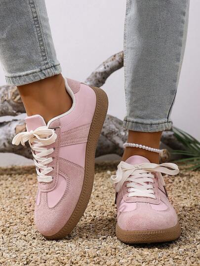 Autumn New Unisex Casual Flat Skateboard Shoes, Fashionable Outdoor Sneakers