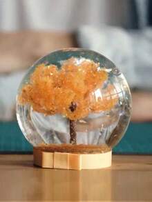 1pc Eternal Flower Glass Dome, Transparent Glass Cover Specifically For Tulips - Multicolor - View 9