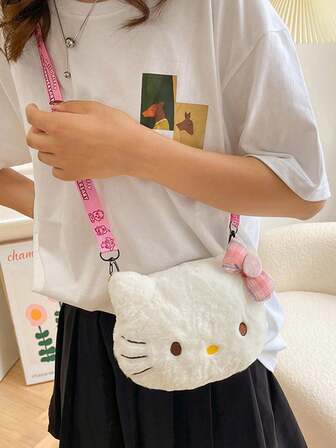 Sanrio 1个三丽鸥Hello Kitty单肩包，三丽鸥Hello Kitty时尚多功能单肩/斜挎包，秋冬季