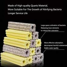 Aquarium Filter Nano Biological Filter Media, Nitrifying Bacteria, Fish Tank Accessories, Water Purification Media - Multicolor - View 1