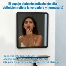 Rectangula Calidad Lavabos Alta Con Espejo+grifo Minimalista - Blanco - Ver 4