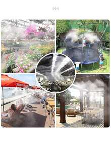 Sistema de enfriamiento por nebulización para patio 10 METROS - Multicolor - Ver 5