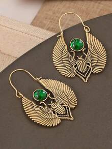 1 par de pendientes de aro románticos para mujeres para boda, compromiso, aniversario, fiesta, joyería, regalo del Día de San Valentín