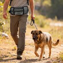 1 túi đựng đồ ăn vặt huấn luyện chó cưng, túi đeo hông đa năng đựng đồ ăn nhẹ cho chó, phụ kiện đi dạo ngoài trời. - Nhiều màu - Xem 4