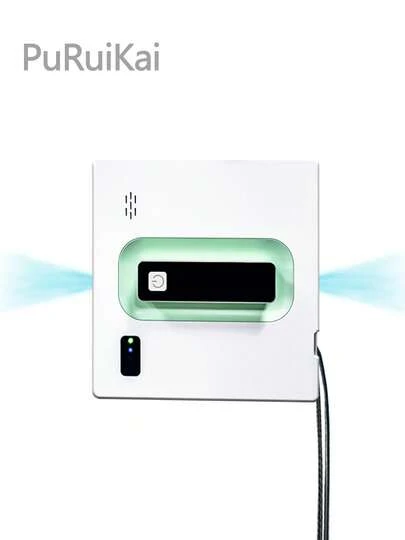  PuRuiKai Robot Window Cleaner 5600Pa Window Remote Cleaning Intelligent Edge Monitoring Window Washing Electric Floor Mops