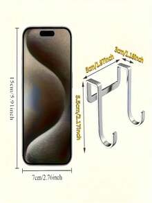 1个升级版不锈钢橱柜收纳架 - 节省空间的厨房和浴室储物架，壁挂式设计。经久耐用，防锈，适合存放抹布、厨房角架、毛巾和清洁用品。也适用于厨房收纳，可用作水槽上方的沥水架。时尚的金属质感，是酒店、宿舍和家庭浴室的理想之选。黑白两色可选，垂直橱柜收纳。 - 彩色 - 查看 10