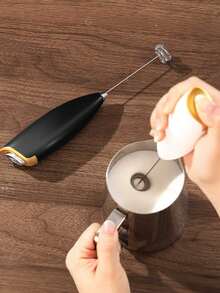 电动奶泡器、奶泡机、奶泡搅拌器、牛奶蒸汽机、咖啡奶泡器、牛奶搅拌器 - 彩色 - 查看 8