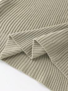 男士休闲拉链针织毛衣，有领，百搭秋冬