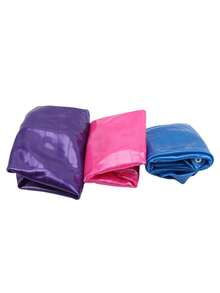 1pc Thick Anti-Burst Yoga Ball - Pilates Fitness Ball For Balance And Sensory Training, Gym Exercise Equipment (Random Hole Style) - Multicolor - View 6