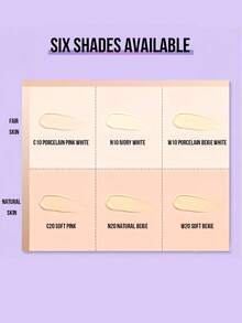 LUMI-MATTE Foundation #W10 Porcelain 35ml/10ml, 54% Lighter Than Regular Foundation, Lightweight And Long-Lasting Formula, Revolutionary 3D Film-Forming Technology And Breathable Mesh Film, Waterproof And Sweat-Resistant, Creates A Natural, Makeup-Free Look With A Pearl-Like Transparent Glow And Blue-Toned Radiance, Maintains The Skin's Natural State Even After Removal, Effectively Covers Imperfections, Ideal For Those Seeking An All-Day Flawless Natural Complexion. - Maybelline Teint Idole Ultra Wear Foundation W10 - View 4