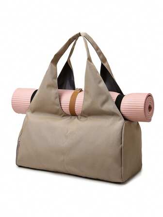 Gymväska med stor kapacitet, Yogamattväska med våt- och torrseparation, Handhållen fitnessväska, Resväska, Multifunktionell sportväska
