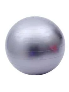 1pc Thick Anti-Burst Yoga Ball - Pilates Fitness Ball For Balance And Sensory Training, Gym Exercise Equipment (Random Hole Style) - Multicolor - View 13