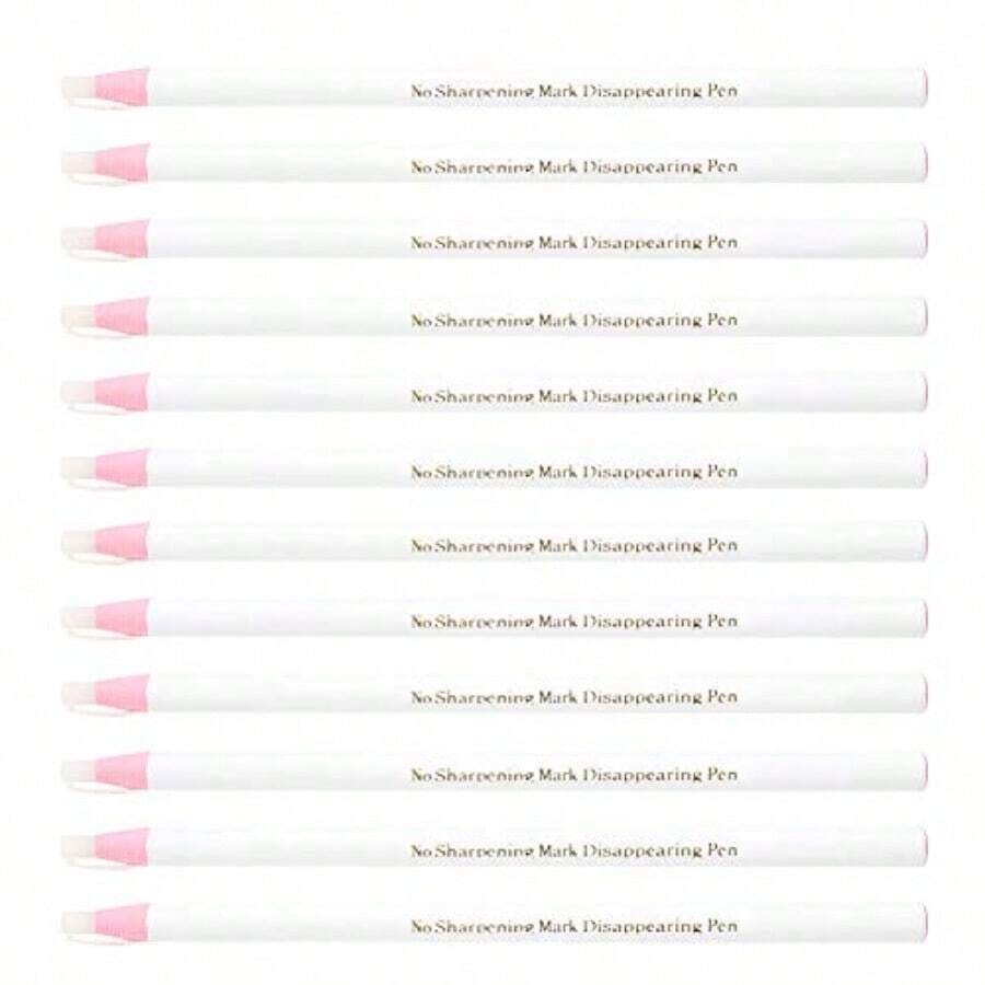ml ZAICOLER Tiza de Sastre Paquete de 12 Unidades Marcador Invisible Borrable para Tela Tiza para Coser para Tela Lápiz para Marcar Manualidades Marcadores de para Coser y10101 - 587 - Ver 1