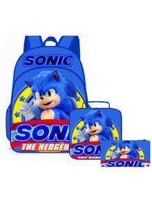 Mochila escolar, bolso de mano y estuche de lápices, tres piezas, variedad de opciones, regalo de cumpleaños, inicio de temporada, mochila escolar - Multicolor - Ver 6