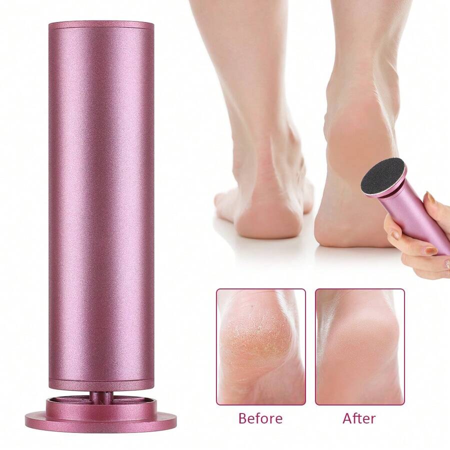 Hailicare Electric Foot Callus Remover, Variable Speed Foot File, Suitable For Heel Cracks And Dead Skin Pedicure Tool, Professional Foot Callus Remover, Includes 20 Sandpaper Discs, Ideal Holiday Gift - Pink - View 1