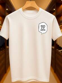 Camiseta Meme Nah I'd Win Engraçado Básica Unissex 100% Algodão Premium – Masculino e Feminino | Casual, Streetwear, Plus Size, Lançamento com Envio Imediato em Várias Cores - Branco - Visão 1