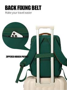 Myco 40/30/20厘米登机行李背包 - 适合航空旅行、休闲和上学，尼龙材质，多隔层设计，符合航空公司随身行李标准 | 简约设计 | 拉链封口 旅行包 行李袋 手提包 过夜包 大容量旅行收纳包 邮轮必备 度假必备 男女通用 旅行必备 假日必备 旅行必备