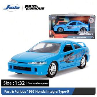  JADA 1:32 Scale "Fast & Furious" Diecast Car Model Series, Mitsubishi, Buick, Classic Car Replica