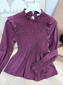 Bluse da donna - Viola rosso - Visualizzare 4