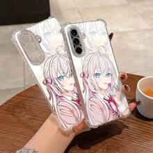 Funda de Teléfono de Chica Anime Linda Alya Adecuada para Varios Modelos de  Galaxy, con Cubierta Trasera Transparente, Suave y a Prueba de Golpes. - Mezcla de colores - Ver 3