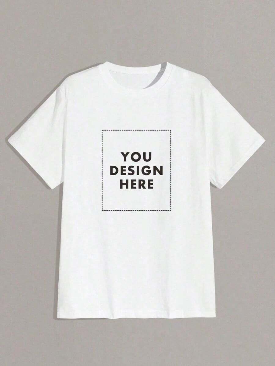 Custom Summer Graphic T-Shirts For Men With Fun Prints - 黑色 - 查看 1
