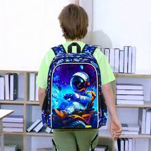 3pcs/Set Kids Backpack, 16 Inch Boys School Bag, Preschool Kindergarten Backpack - Astronaut Spaceship - Backpack - View 6