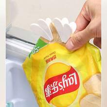 1 Set Personalized Daisy Petal Design Food Bag Clips, 3D Magnetic Sealing Clips, Refrigerator Magnets - Multicolor - View 4