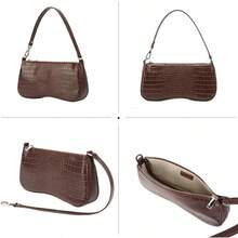 Women's Eva Shoulder Handbag - Brown - View 6