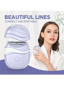 女士迷你电动剃须刀，无线设计，可拆卸刀头，不锈钢刀片，完美适用于腿部、腋下和比基尼区域，理想的父亲节礼物，女士剃须刀 | 优雅设计 | 无线设计 - 彩色 - 查看 4