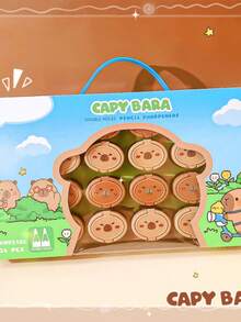 1/3PCS Capybara Fun Flip Flip Double Hole Pencil Sharpener Elementary School Cartoon Creative Mini Sharpener Pen Sharpener Pen Sharpener