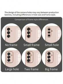 1pc Luxury Electroplate Transparent Phone Case Compatible With IPhone 17/6/7/8/X/XS/XR/11/12/13/14/15/16/16e,Galaxy S22/23/24/25/S24 FE/S25/S26 EDGE, A04/05/06/A07/A17/A14/A15/A16/A24/A25/A34, Redmi Note 9/10/11/12/13 ,Redmi 9/10/12/13C 14C,OPPO,MOTO,Honor X,HW, RENO Realme C53 C55 C61 C63 C65 C75 Pro Max Plus Bumper Shockproof Clear Cover 2 In 1 PC TPU Case - Purple - View 10