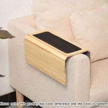 1 pieza/2 piezas Bandeja para reposabrazos de silla, Bandeja para reposabrazos de sofá, Bandeja para reposabrazos de sillón reclinable, Bandeja de sobremesa, Bandeja de reposabrazos de sofá de madera, Bandeja de reposabrazos de escritorio/silla, Caja de almacenamiento y exhibición de sobremesa, Bandeja y cuenco decorativos, Bandeja de decoración del hogar