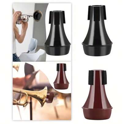1 chiếc nút giảm âm chuyên nghiệp cho kèn trumpet, được làm từ mút xốp mật độ cao và chất liệu PP bền chắc, thiết kế giảm tiếng ồn, phù hợp với mọi loại kèn trumpet (từ người mới bắt đầu đến chuyên nghiệp), màu đen/đỏ, dễ mang theo, thích hợp cho phòng thu âm, luyện tập yên tĩnh, biểu diễn trực tiếp, các bài học ở trường nhạc, v.v.