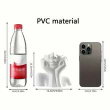 1. 塑料人脸造型化妆刷收纳盒 - 黑白骷髅头设计化妆品收纳盒（带眉笔槽） - 方便携带的收纳盒，适用于梳妆台、浴室、办公室 - 化妆台 - 彩色 - 查看 2