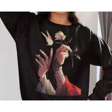 Heaven Official's Blessing Anim Sweatshirt, Unisex Crewneck Pullover, Heaven's Official, Chinese Anime, TGCF, Novel Fan Gift - 圖片主色調 - 查看 8