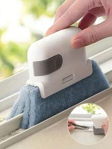 3pcs/Set Multi-Functional Door & Window Track Cleaning Brush, Handheld Crevice Brush, Groove Cleaning Brush, Suitable For Cleaning Door/Window Tracks, Crevices, Dust And Hard-To-Reach Corners, Duster, No Blind Spots - Multicolor - View 13