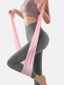 4pcs/Set Resistance Bands, Yoga, Pilates, Fitness And Strength Training Stretch Bands, Elastic Exercise Bands, Suitable For Yoga, Pilates, Gym Warm-Up Preparation Activities, Resistance Bands Are The Ideal Choice For Yoga, Pilates, Fitness, And Strength Training. - Multicolor - View 2