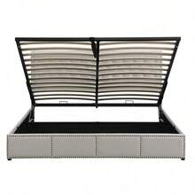 Cabeceros de cama - Gris + Lino + 160cm*200cm - Ver 10