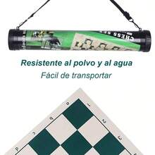 Ajedrez Profesional De 50cm Plegable Portátil Carga Barriles portátil Ajedrez - A - Ver 3