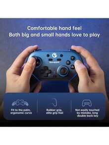 GAMESIR T4n Pro Supernova Esports-Grade Multi-Mode Controller: Intelligent Recognition System Adapts To Vibration, Automatically Identifies Connected Devices, Supports Manual Mode Switching, And Caters To Both PC Esports And Switch Motion-Sensing Gaming Scenarios. Sakura Pink (With Built-In Charging Dock). - Cherry Blossom Pink (with Built-in Charging Dock) - View 5