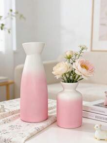 Vază decor boho din rășină – piesă centrală elegantă pentru sufragerie, cu compatibilitate florală, accent estetic modern pentru casă, pentru măsuța de cafea/consolă, cadou perfect pentru casă nouă, pasionații de design interior. - Multicolor - Vizualizare 2