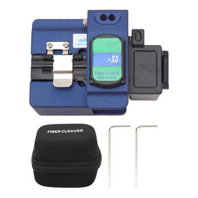 Cortadora de fibra óptica, diseño ergonómico, cortadora pelacables, para, fibra de 125 μm de diámetro, cortadora de cables de fibra óptica de alta precisión